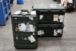 Three pre-owned Hardigg iM2975 Storm Cases in OD Green