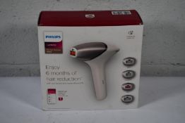 A boxed as new Philips Lumea IPL 9000 for hair removal