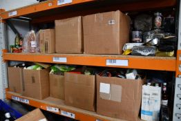 A large quantity of food items and related to include John Bull Premium Cider Kits, Expedition Foods