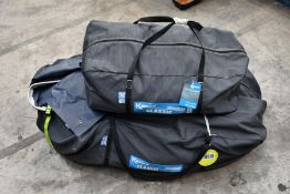 A pre-owned Kampa Classic Air Annex and a Kampa Classic Air 380