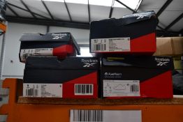 Four pairs of Reebok Trainers to include 1x Energen Lite in UK 5.5, 1x CL Nylon in UK 8, 1x Rush Run