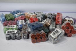 Thirty four packs of six Citadel model paints