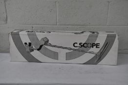 A boxed C.Scope CS 3 MXI Pro metal detector