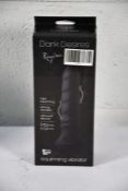 A boxed and sealed Dream Toys Dark Desires Regina Rigid Squirming Vibrator Dildo (Over 18's only)