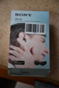 An as new Sony CRE-E10 Self-Fitting OTC Hearing Aid