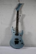 An EVH 5150 Series Standard Ice Blue Metallic EB Electric Guitar