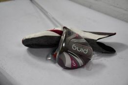 A women's Ping GLE2 adjustable driver golf club, Right-handed