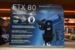 A boxed as new Meade EXT 80 observer telescope
