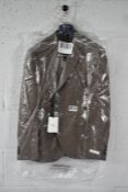 An as new Tiger of Sweden 1903 Jamonte extra slim suit jacket in (1U4 Burlywood) (Size 50/Reg)