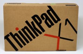 A boxed as new Lenovo Thinkpad X1 Carbon Gen 10 14