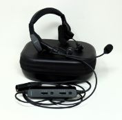 A pre-owned Bose ProFlight Series 2 Bluetooth Aviation Headset in case (Some cosmetic damage to case