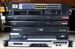 COLLECTION ONLY: A quantity of assorted pre-owned networking and IT items (Sold as seen, veiwing adv