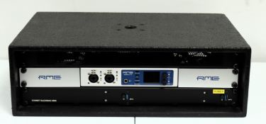 COLLECTION ONLY: A pre-owned RME MADIFACE XT Audio Interface and a Sonnet Rackmac Mini with a Apple