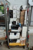 COLLECTION ONLY: A quantity of assorted as new printer cartridges and related items (All items sol