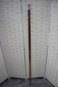 A 1.5 meter bar of copper.