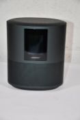 A Bose Home 500 speaker with Amazon Alexa and Google Assistant (Black) (Unboxed with cables, unteste