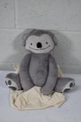 An as new Eco friendly soft 4lb custom weighted plush animal for Autism and anxiety