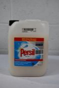 An as new 10L bottle of Persil Non Bio Liquid Detergent, Auto-Dose, Pro Formula.
