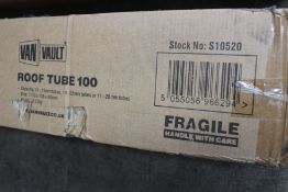 A boxed as new Van Vault roof tube 100.