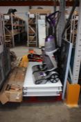 Two radiators, two vacuums (all pre-owned) and a bed frame (viewing recommended, items may be slight