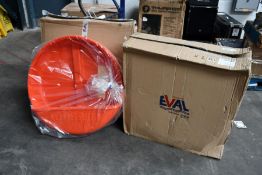 Two Lifebuoy cabinets without lid