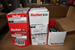 Three boxes of ten Fischer FBN II 16/25 Bolts - 507569 (+ 8 loose)