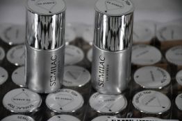 A quantity of Semilac UV Hybrid top coat nail varnish, 11ml per pot (Approximately 240 items).
