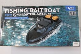 A Flytec Fishing Bait Boat.