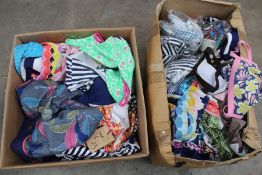 A large quantity of swimwear in various styles and sizes (mainly women's Boden and Johnnie B, as new