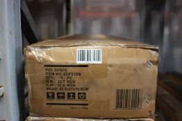 An EDF21SS Single Motor Electric Adjustable Height Sit-Stand Desk, Box Sealed