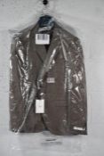 An as new Tiger of Sweden 1903 Jamonte extra slim suit jacket in (1U4 Burlywood) (Size 50/Reg)