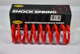 An as new boxed K - Tech high performance RCU Spring 50N 2601g KYB/Showa 50mm Red Ral 302
