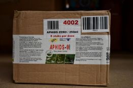 Six Bottles of ARTS Aphids-O Flying Insect Spray (250ml) For Controling harmful flying insects such