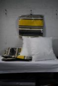 Five William Yeoward Clara Citron Outdoor Cushion covers plus inners