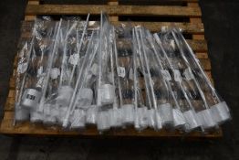 Twenty as new Fluorine resin moulded ladles