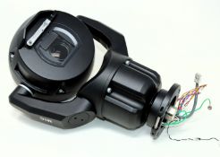 A pre-owned Bosch MIC-7522-Z30B 2MP Outdoor PTZ IP Network Camera in Black (Untested, sold as seen).