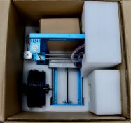 A pre-owned Makeblock Melephant 3d Printer (SKU: 90017) (Filament, PSU and accessories included).