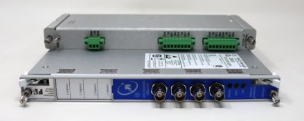 A pre-owned Bently Nevada 3500/40M Proximitor Monitor (P/N: 3500/40_SIL) and a pre-owned Bently Neva