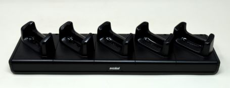 Six boxed as new Zebra CRDUNIV-55-5000R 5-Slot Charging Cradles for TC55.
