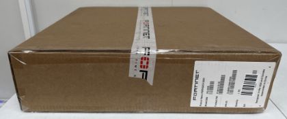 A boxed as new Fortinet FortiGate 300D Network Security/Firewall Appliance (M/N: FG-300D P/N: P14814