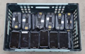 Forty pre-owned Honeywell Dolphin CT50 Mobile Computers (P/N: CT50LUN-CS16SE0) (Untested, sold as se