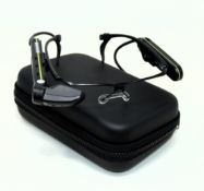 A pre-owned pair of Vuzix M300 AR Smart Glasses and a pair of Vuzix protective frames with cases in