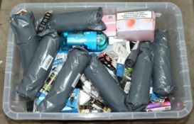 COLLECTION ONLY: A quantity of assorted as new vaping items and accessories (over 18's only).