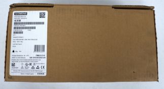 A boxed as new Siemens Sinamics PM240-2 Frequency Converter Power Module (P/N: 6SL3210-1PE21-8AL0 SX