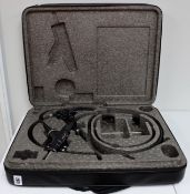 A pre-owned Fujifilm Fujion Duodenoscope in carry case (Model unknown, possibly ED-580XT. Untested,
