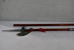 A Denix Replica 11th Century German Halberd.