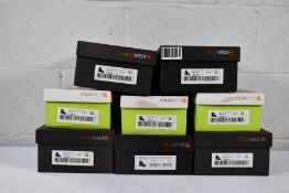 Eight pairs of Calzamedi kids boots (Various sizes).