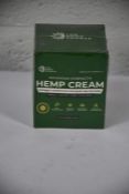 Twenty boxed as new The Hemp Source Max Strength Hemp Cream, 250ml per box