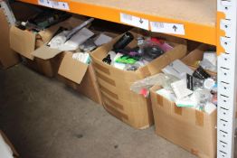 Six boxes of assorted Miscellaneous items to include household items, biltong and others