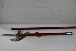 A Denix Replica 11th Century German Halberd.